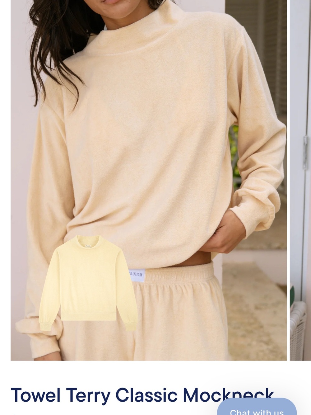 Parke Towel Terry Classic Mockneck